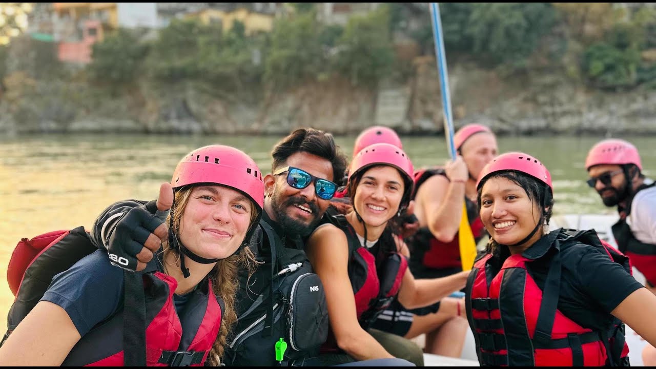 Let's go rafting in Rishikesh INDIA! 🇮🇳 Vlog