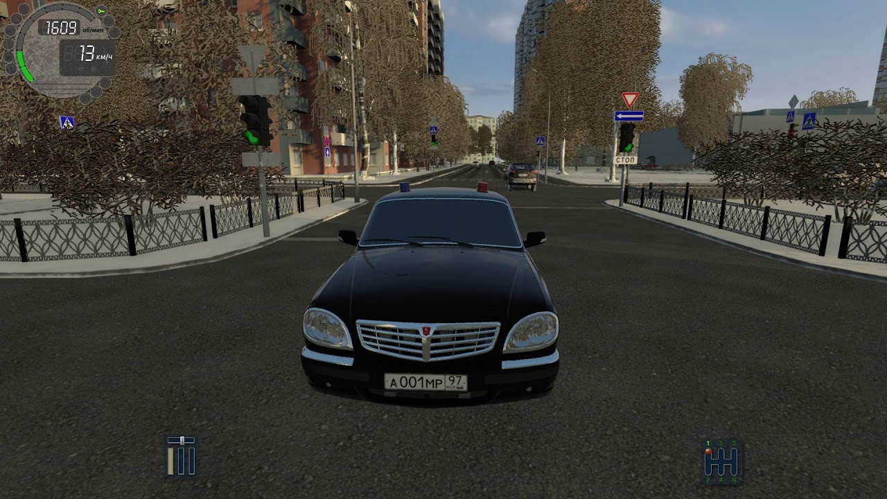 City Car Driving (v1.5.9) эксклюзивная версия ГАЗ 31105