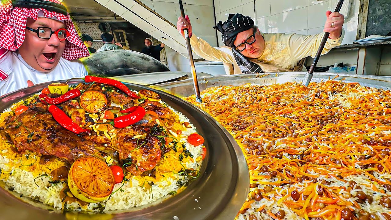 Afghanistan to Saudi Arabia 🇦🇫🇸🇦 | Legendary Qabeli Palaw, Moling & Royal Middle Eastern Cuisine
