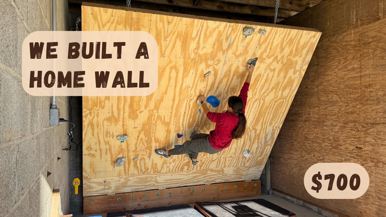 Surprising My Girlfriend With Her Dream Adjustable Climbing Wall