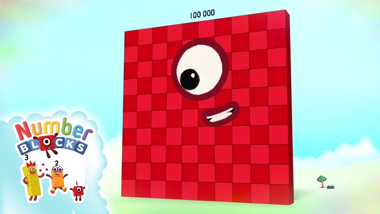 Numberblocks - Qui est le plus costaud des Numberblocks ? | Jeux de mathématiques