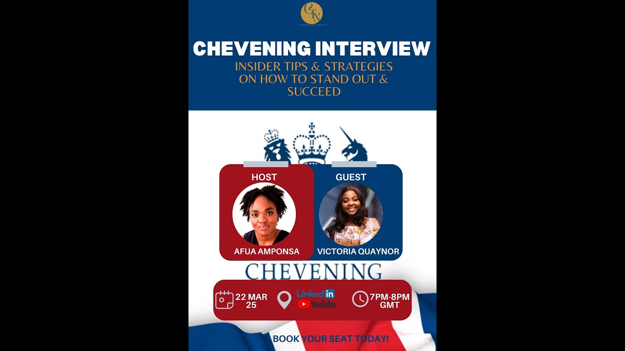 🎯 Chevening Interview: Insider Tips & Strategies to Stand Out & Succeed!