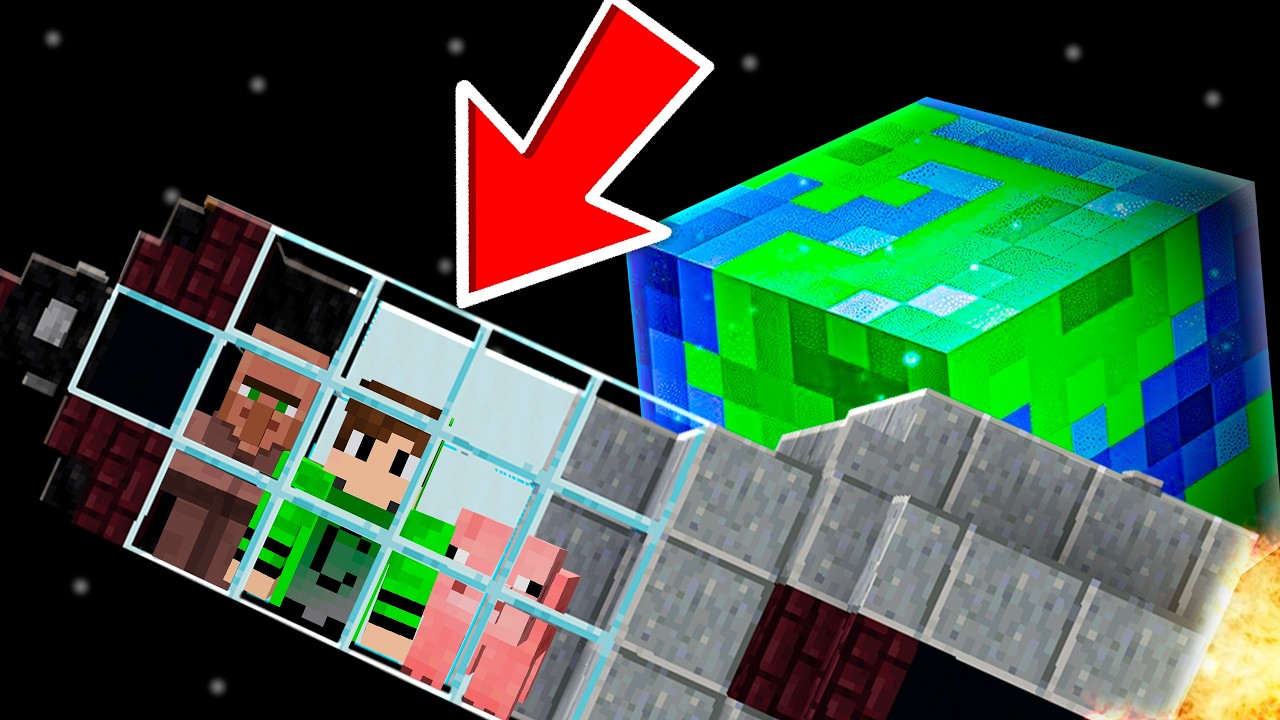Я создал РАБОТАЮЩУЮ РАКЕТУ в Minecraft!