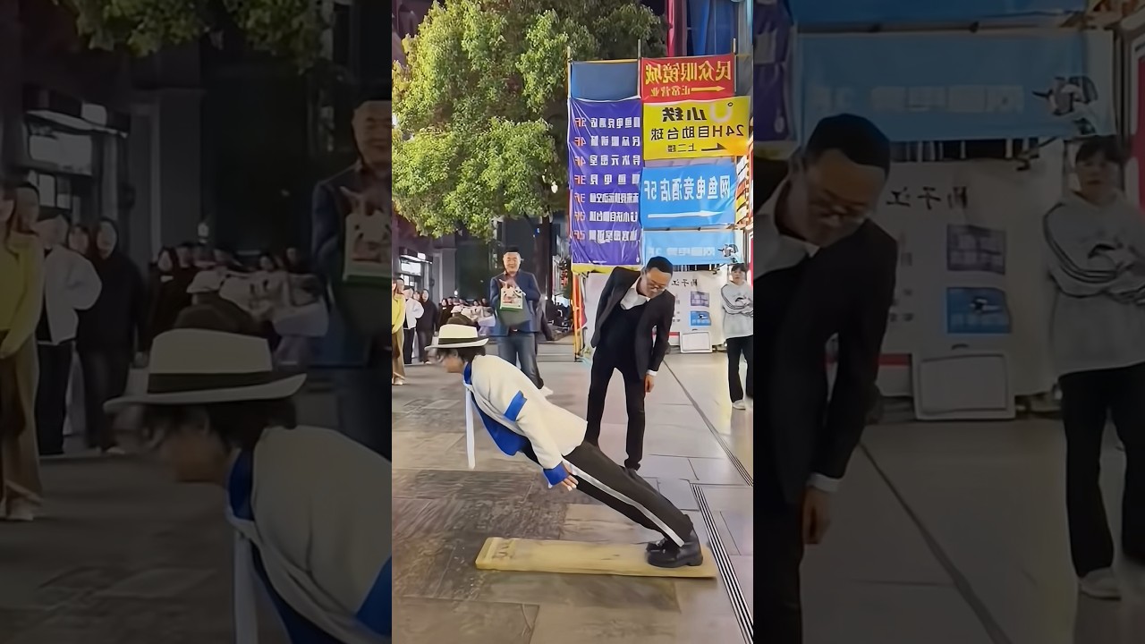 Think it&rsquo;s AI? It&rsquo;s MJ&rsquo;s 45&deg; lean for real. #dance #smoothcriminal #michaeljackson
