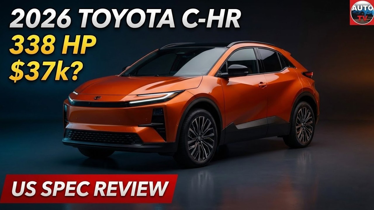 338HP For $37k? 2026 Toyota C HR US Spec Review