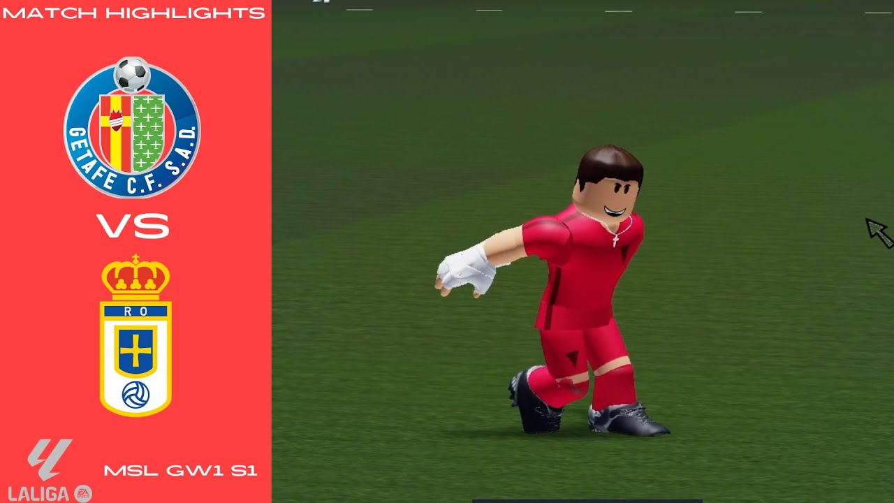 MSL | Getafe CF vs Real Oviedo | GW1 S1 | WHAT A GOALLLLLLLLLLLLLL!!! 🔥❤️‍🔥