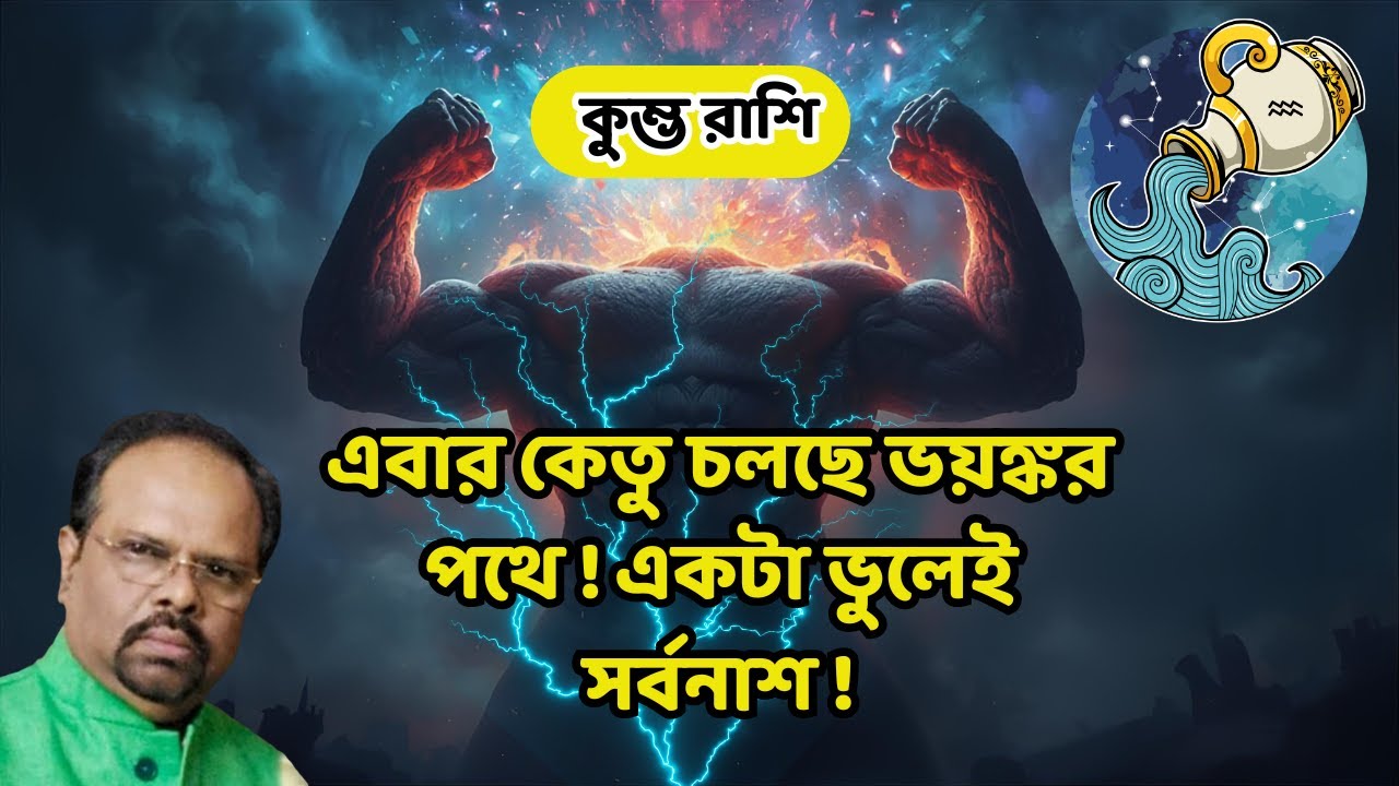 কেতুর ছায়ায় চলবে কুম্ভ রাশির ভাগ্যের খেলা—বুঝে না চললে সর্বনাশ।