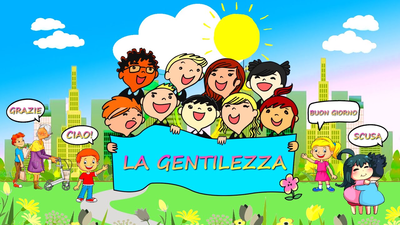 LA GENTILEZZA - canzone (con testo) - Giornata mondiale della gentilezza 13 Novembre