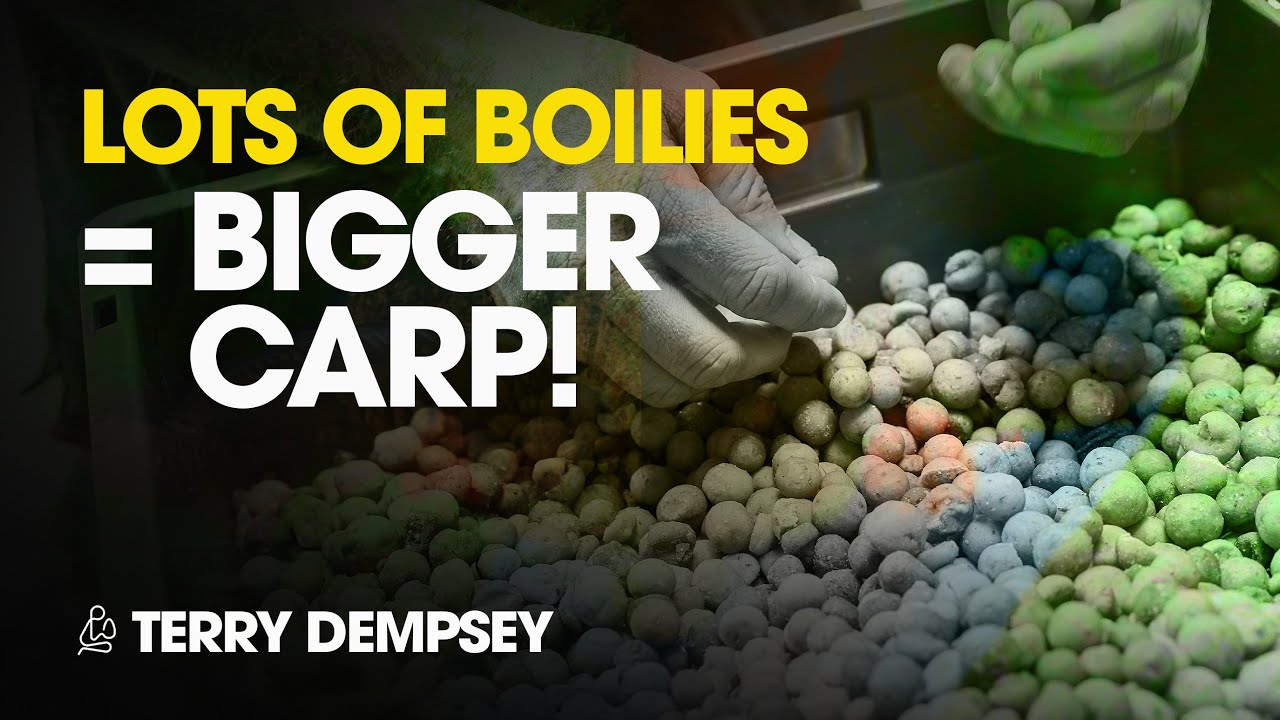 Lots Of Boilies = Bigger Carp - Terry Dempsey