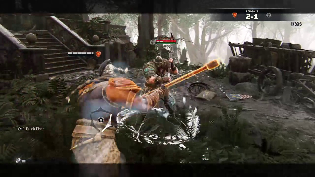 For Honor - Raider vs Raider duel clip (He wanted the hands)