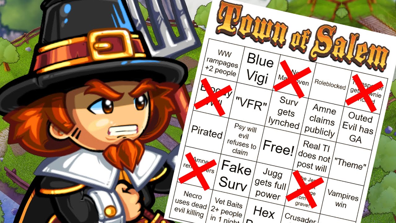 Town of Salem *BINGO* is Insanely Fun...