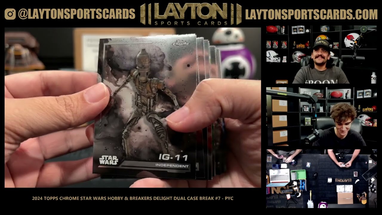 2024 Topps Chrome Star Wars Hobby & Breakers Delight Dual Case Break #7