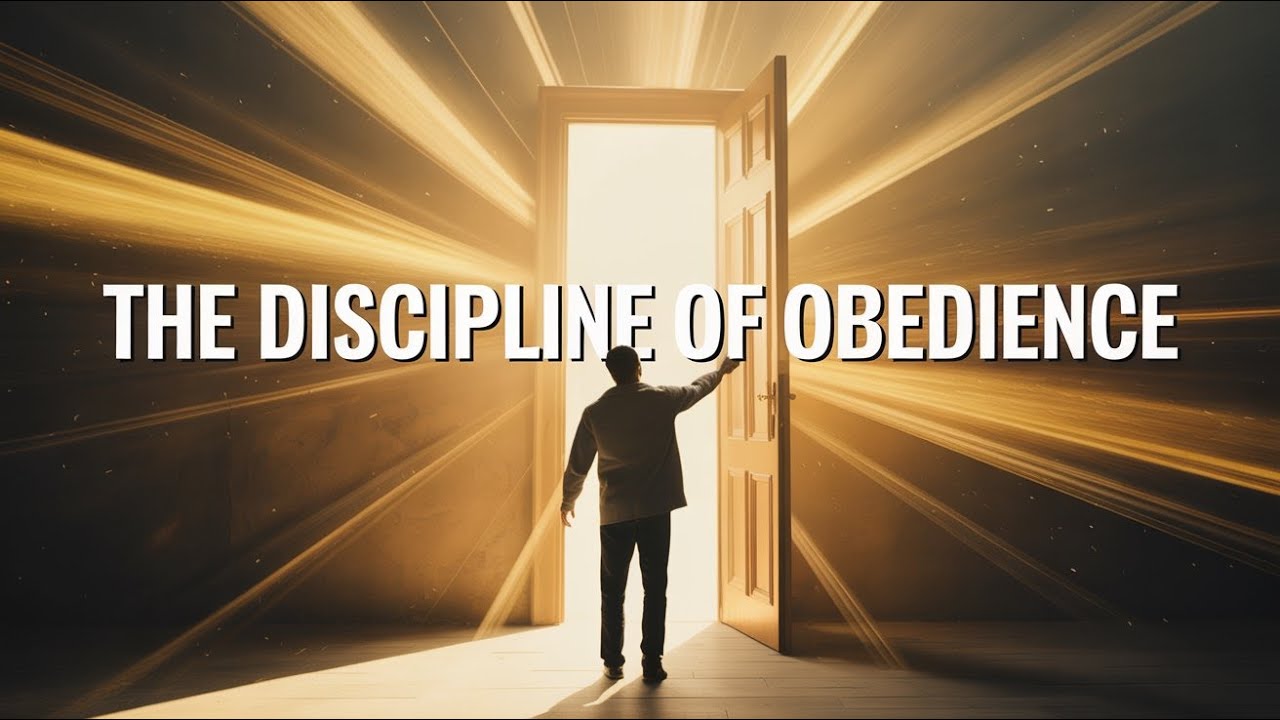 The Discipline of Obedience: Becoming A Man God can lead