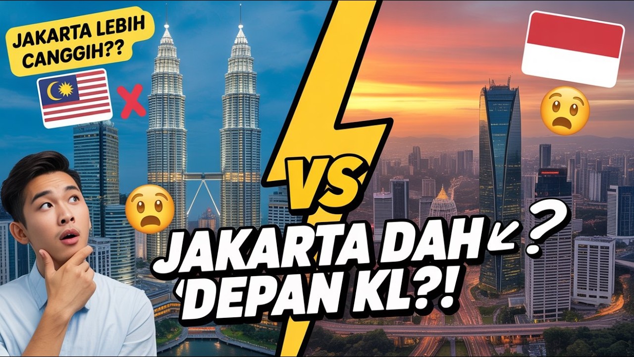 Ramai Rakyat Malaysia Terkejut, Jakarta Kini Lebih Canggih Daripada KL Dalam Perkara Ini