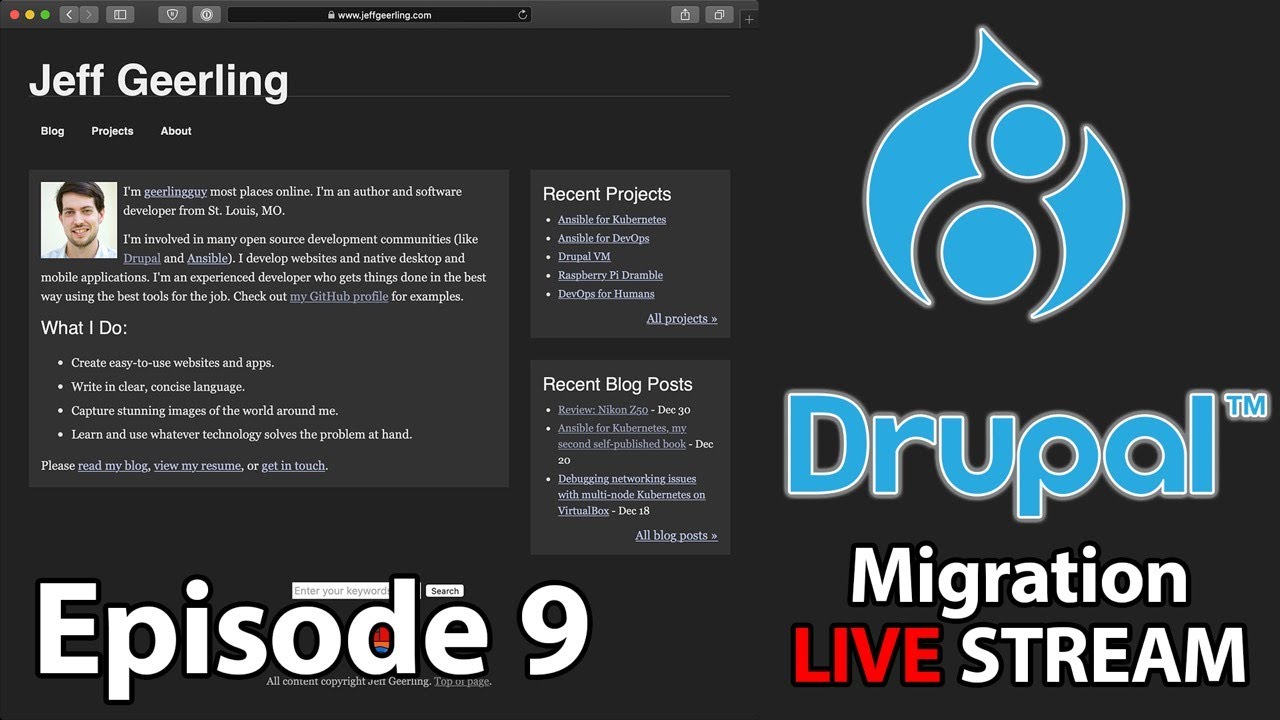 Drupal 7 to 8 LIVE Migration - Ep 9 - Upgrade Drupal with Composer and Theming