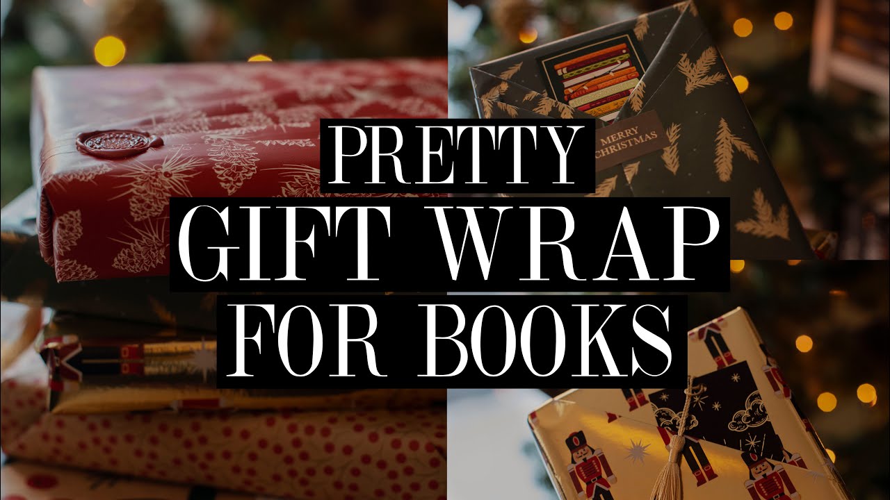 Creative Ways to Gift Wrap Books 🎄🎁 | The Book Castle | 2022