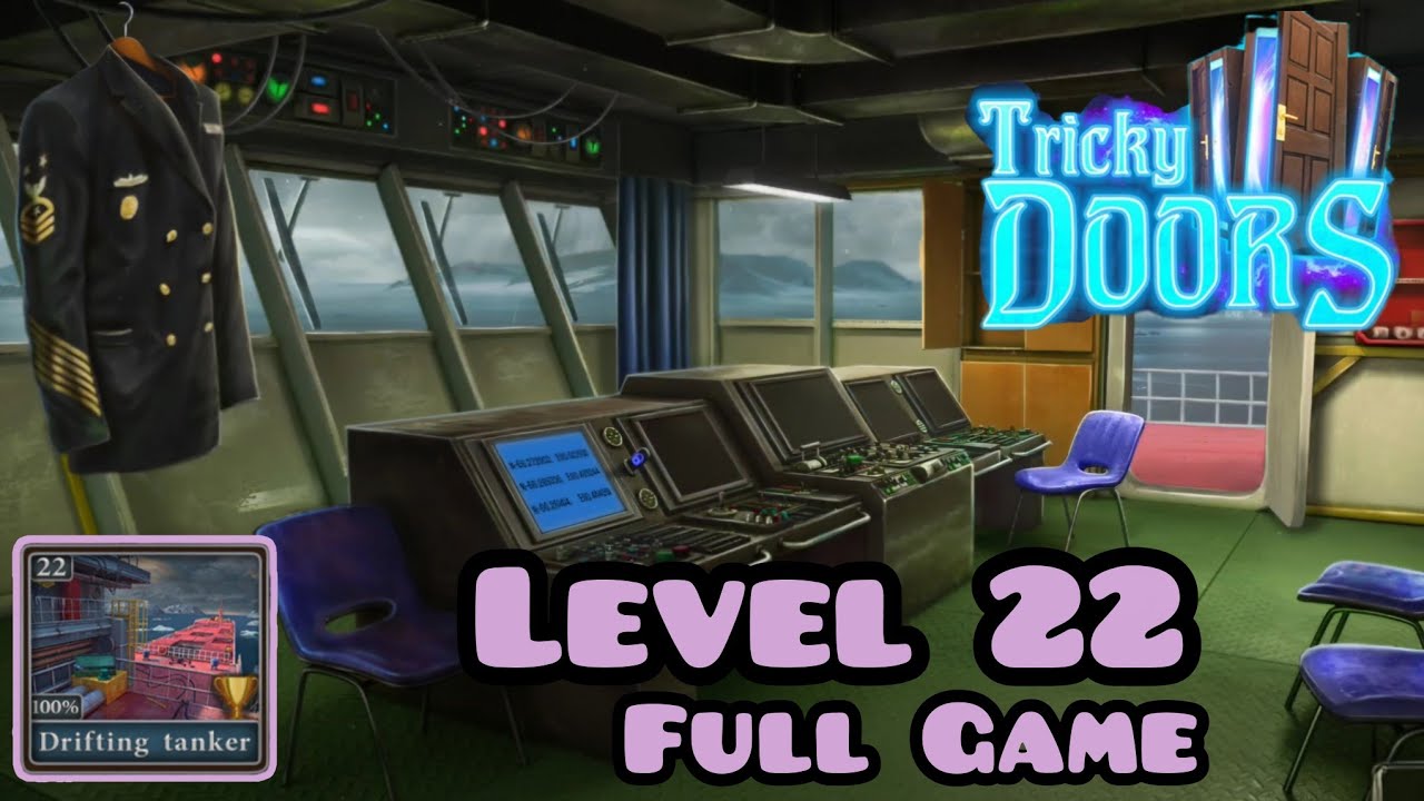 Tricky Doors — Chapter 22 : Drifting Tanker | Full Walkthrough & Puzzle Solutions