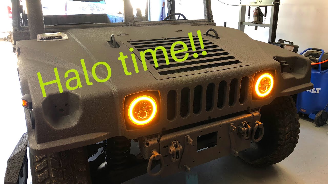 Сборка Humvee, часть 13, проводка Halo