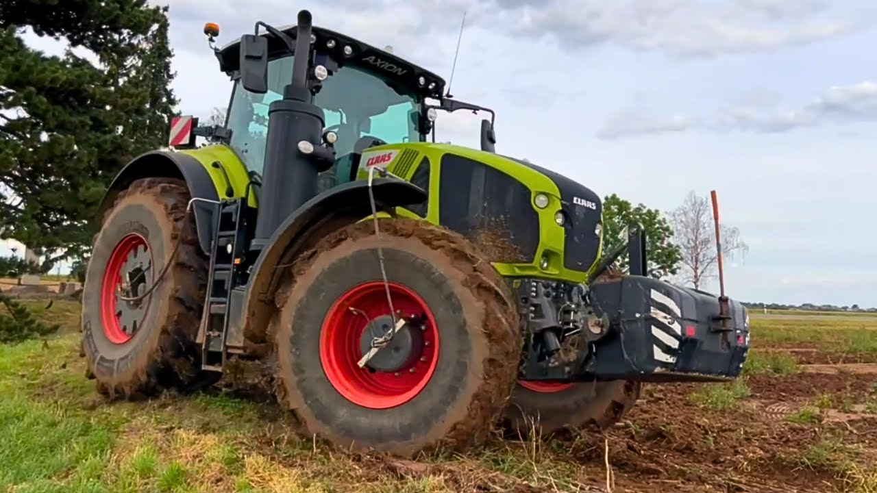 👉 HEAVY TILLAGE! 🚜 Claas Axion 940 & Vaderstad TopDown