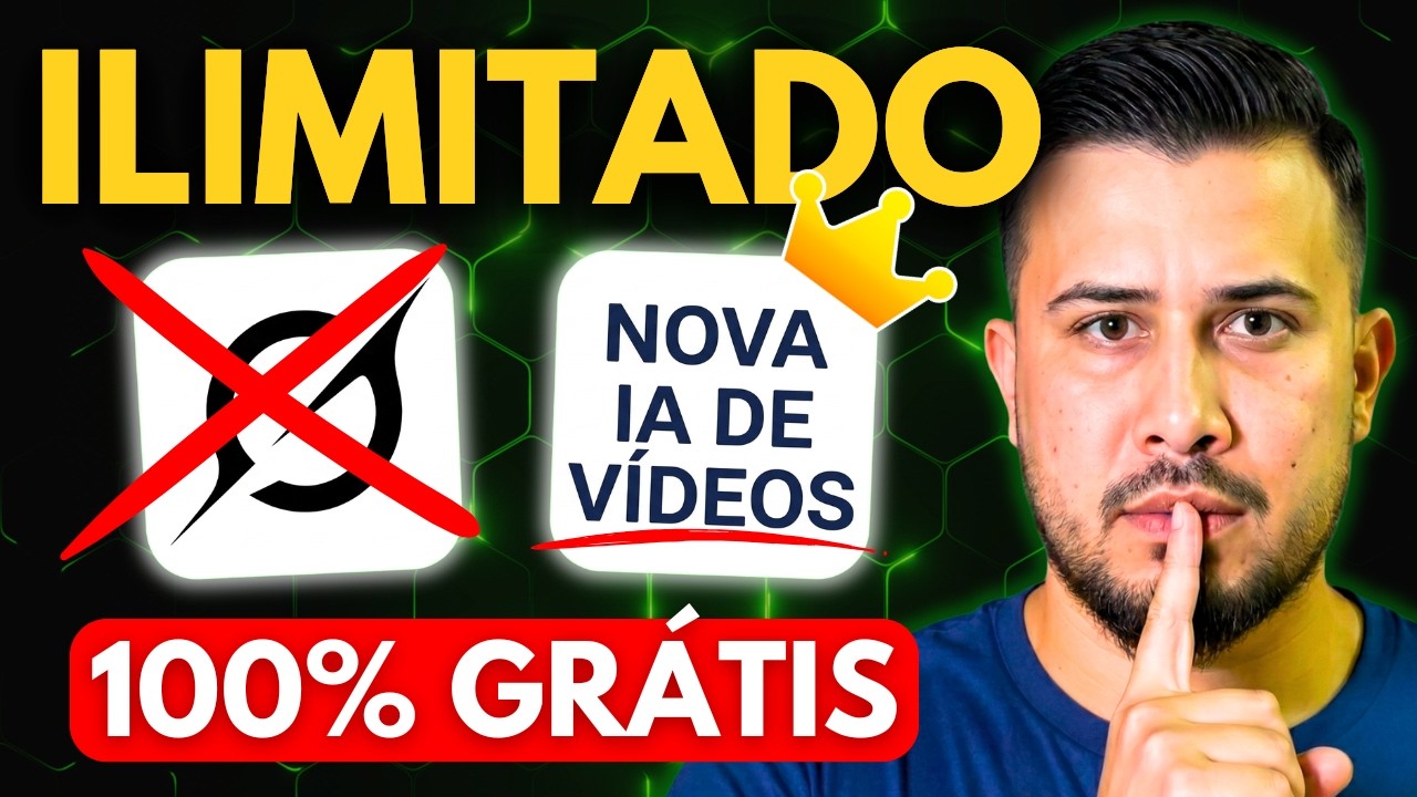 Adeus Grok! Eis a Melhor IA 100% GR&Aacute;TIS para Gerar V&iacute;deos ILIMITADOS com 1 CLIQUE para Canal Dark
