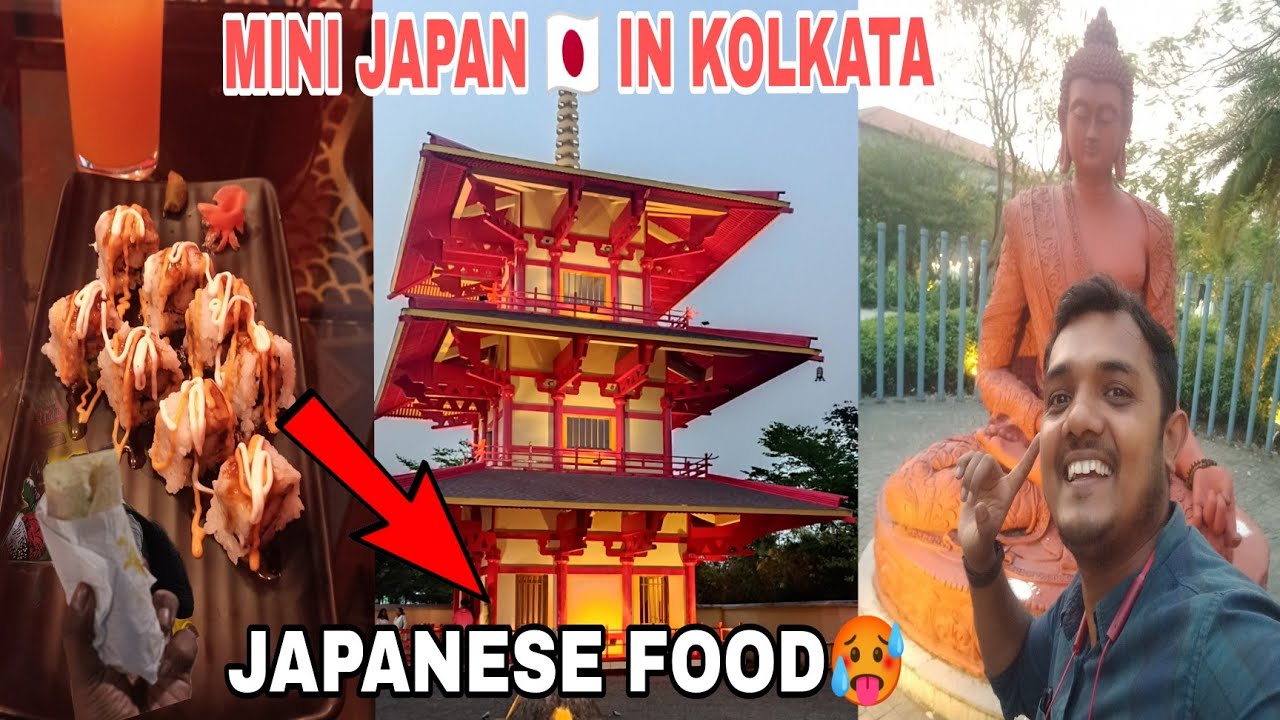 KOLKATA KA FAMOUS TOURIST PLACE MAIN MINI JAPAN 🇯🇵 BANA DIYA | JAPANESE FOOD AISA HOTA HAI 😝