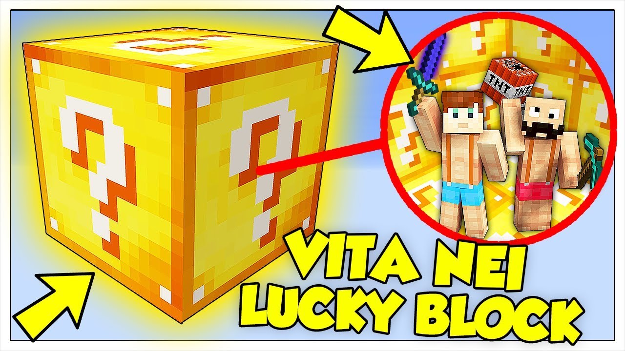 SI PUÒ SOPRAVVIVERE IN UN CUBO DI LUCKY BLOCK? - Minecraft ITA