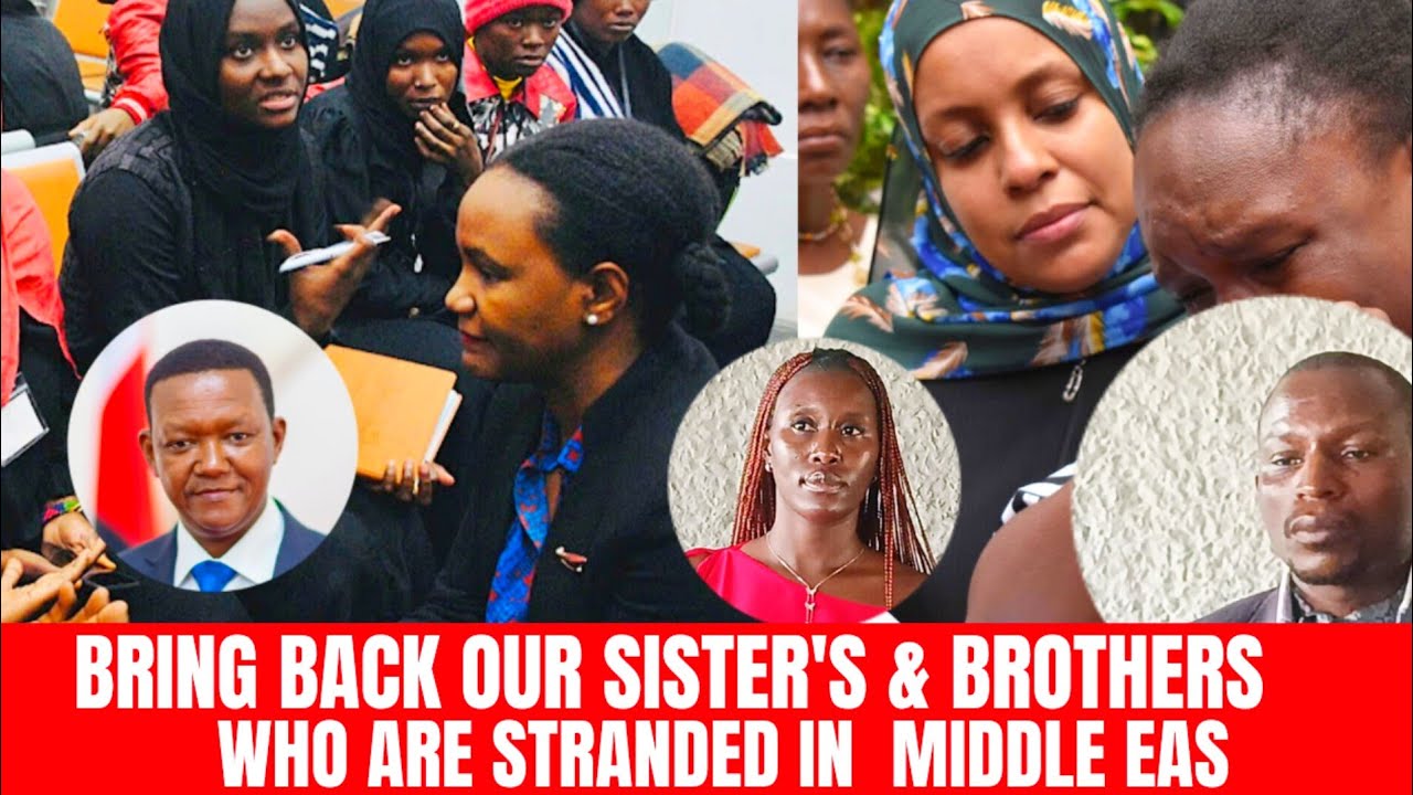 RESCUE OUR PEOPLE NOW! Kenyans Demand Government Help Workers in Middle East