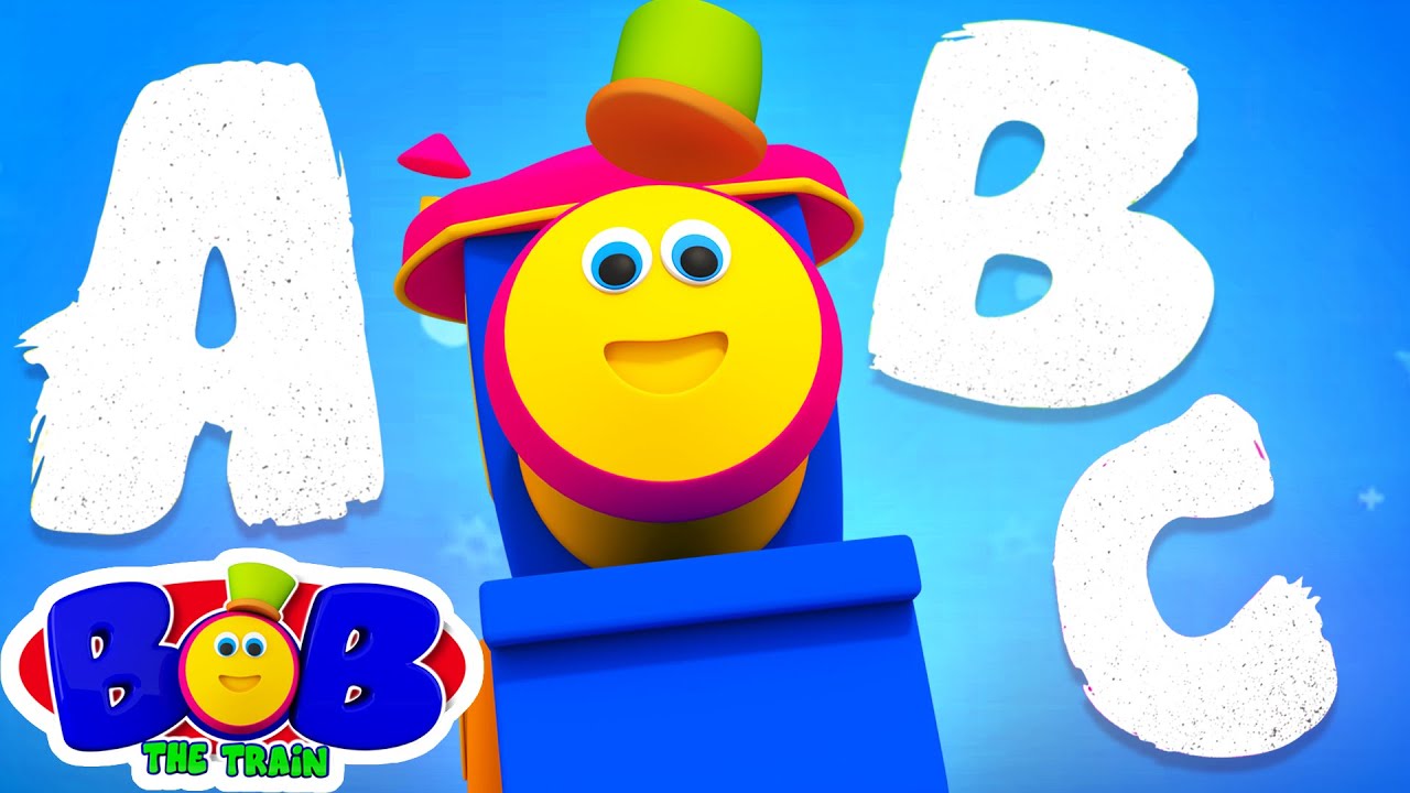 Learn Alphabet with Bob The Train | ABC, Numbers, Colors, Shapes | Learning Video | Nursery Rhymes