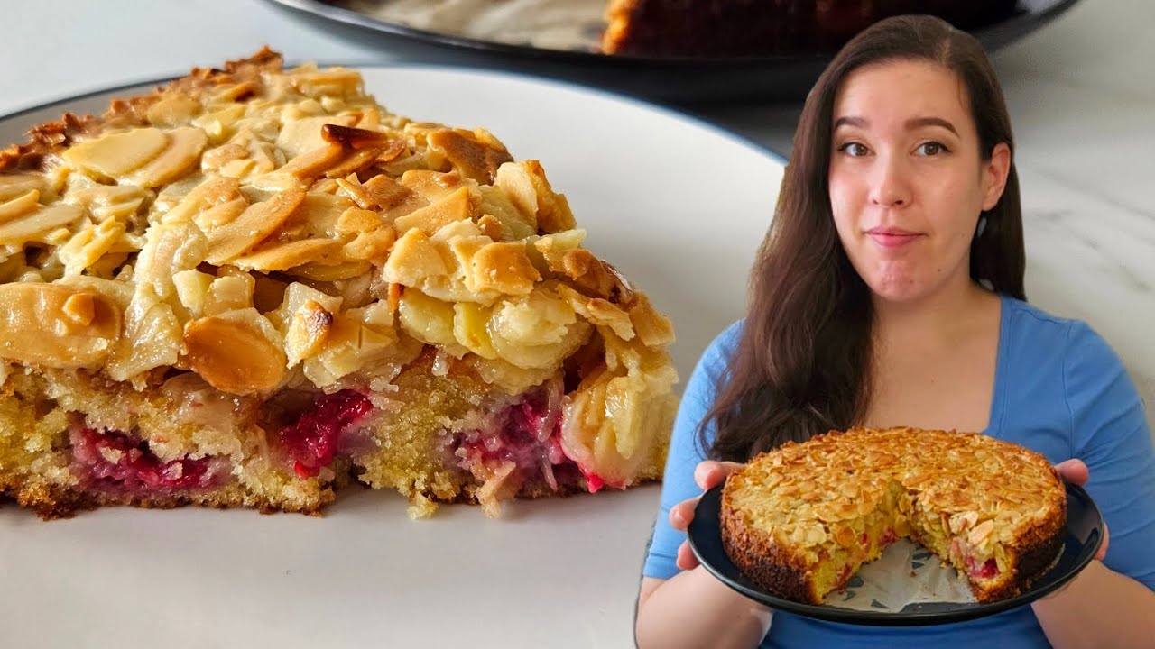 How To Make Raspberry Tosca Cake Recipe | Hallon Toscatårta