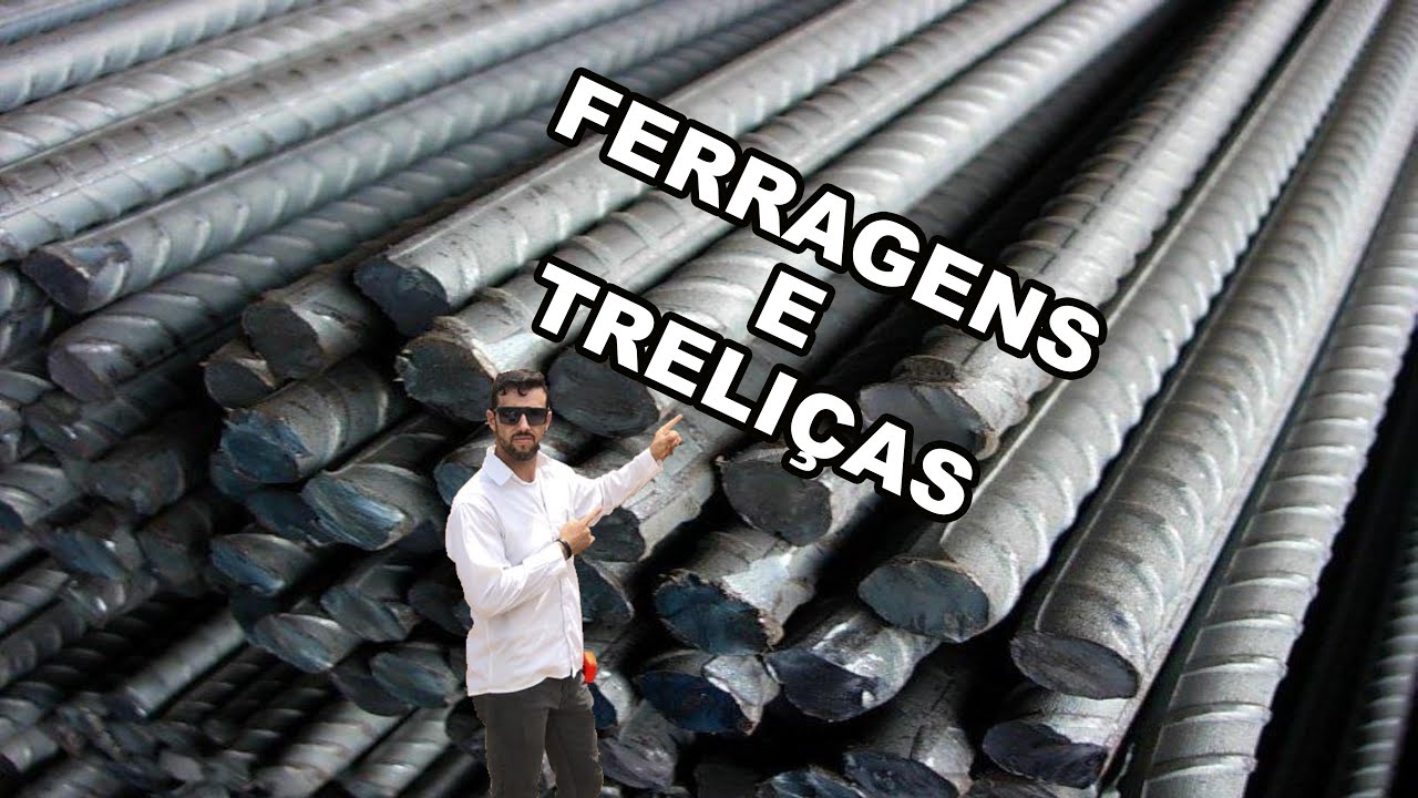Conheça as ferragens e as treliças que são utilizadas na construção civil