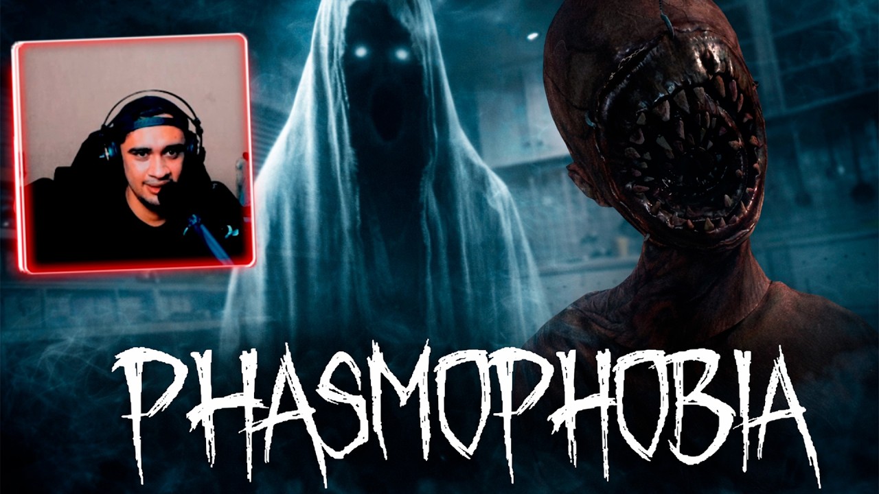 JUGANDO PHASMOPHOBIA POR PRIMERA VEZ (NO ENTENDEMOS NADA)