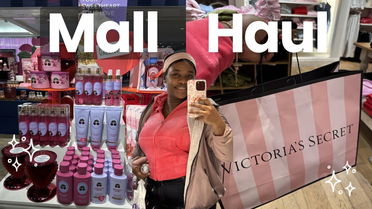 Shopping Haul 💅🏽🛍️ Victoria’s Secret l Bath & Body Works l Burlington l American Eagle ✨💕