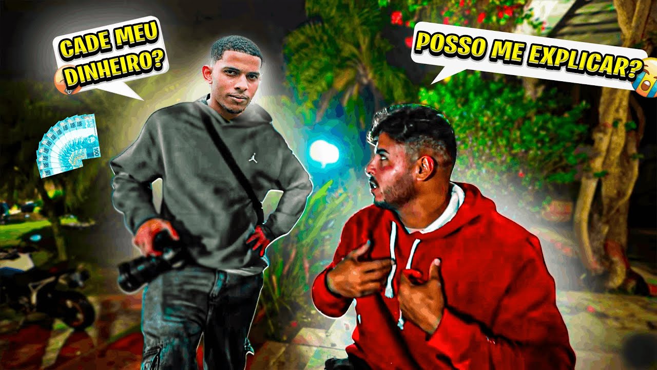 FUI NA CASA DO (RENATO GARCIA) COBRAR O MEU DINHEIRO! 