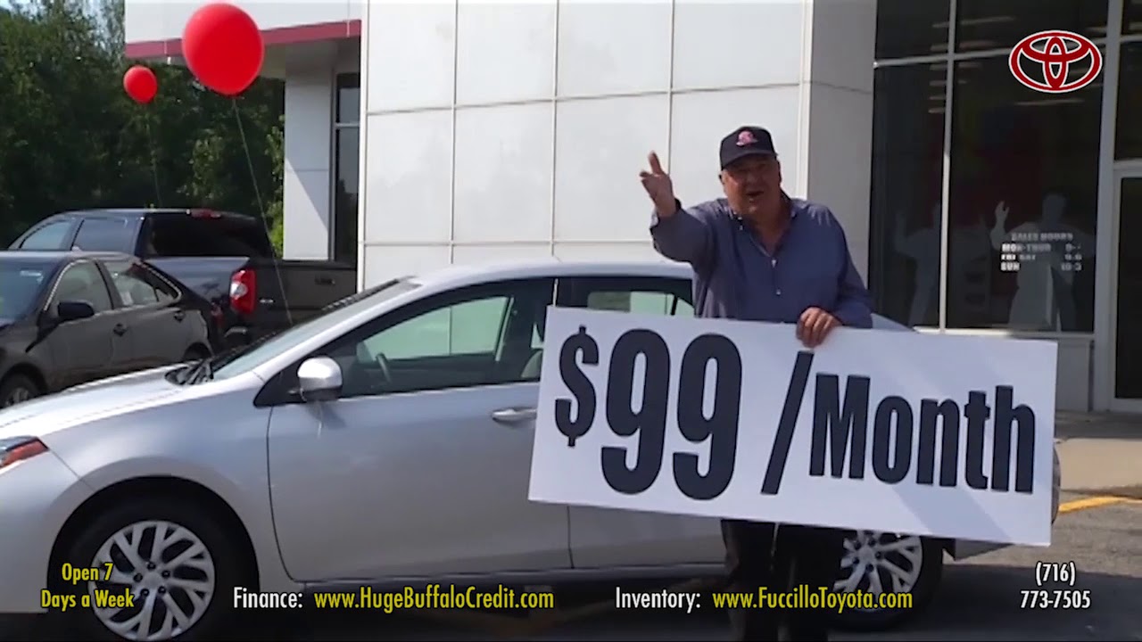 Billy Fuccillo with a HUGE Toyota Corolla Lease Deal