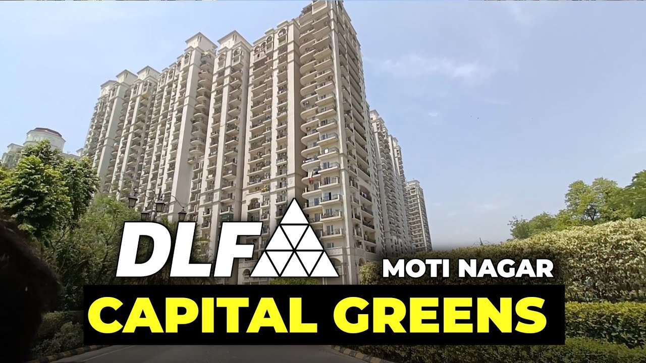 DLF CAPITAL GREENS|| 3 BHK|| Corner Flat || Park Facing|| Moti Nagar|| Delhi flats for sale