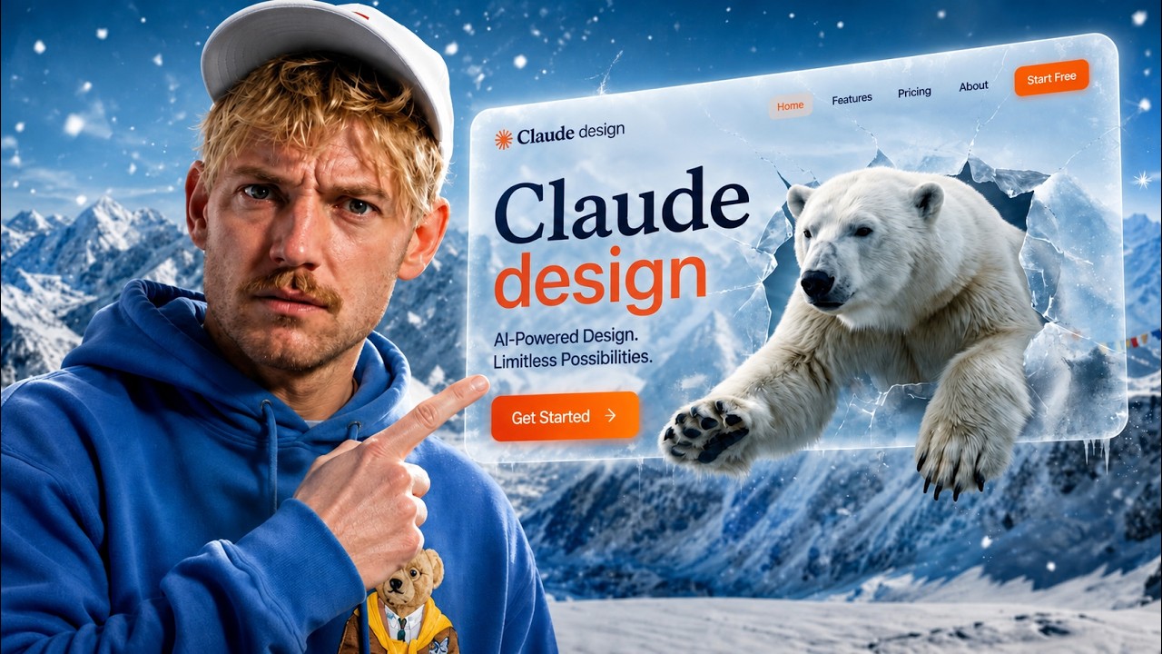 Claude Design теперь позволяет создавать великолепные сайты за $10 000 (без ИИ-мусора)