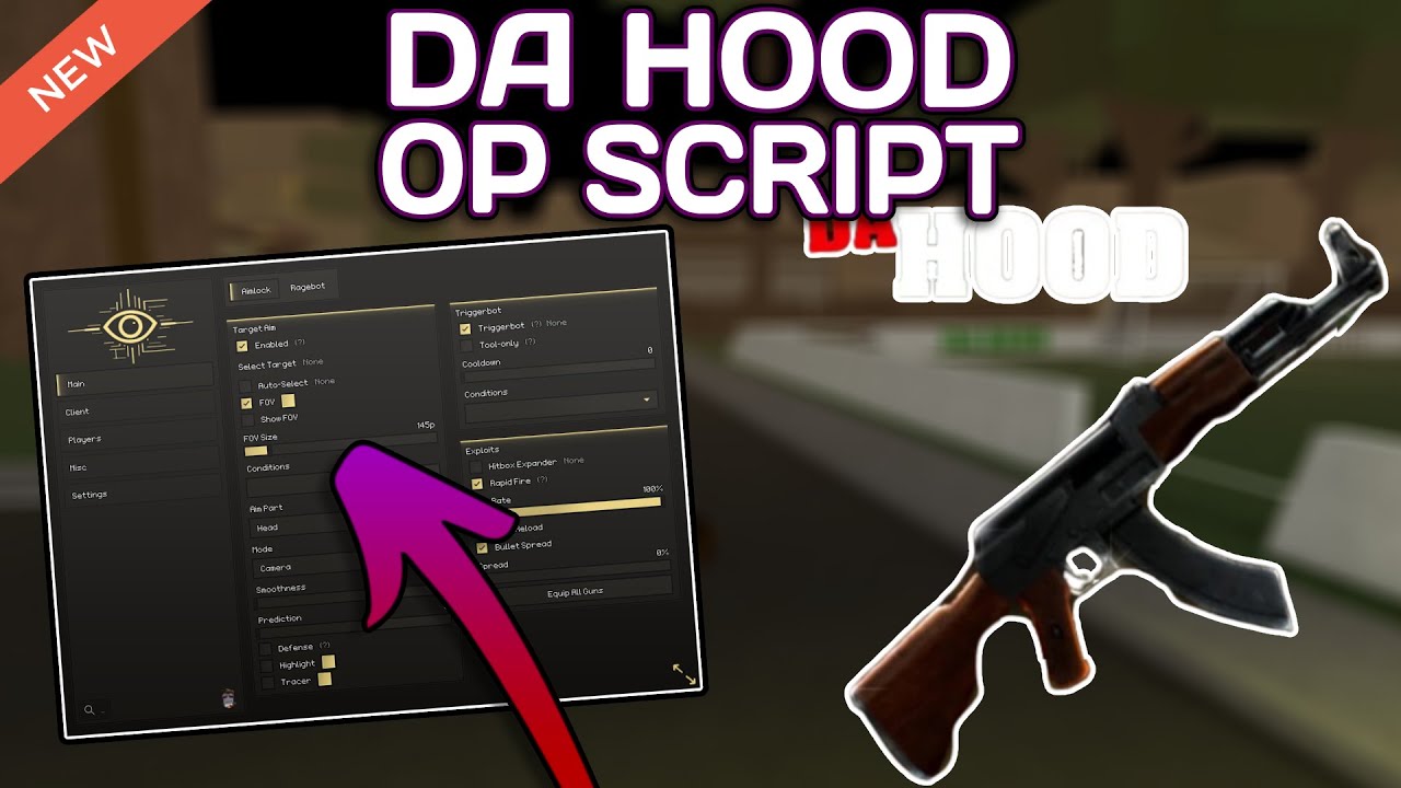 [NEW] 🎙️Da Hood OP Script (2025) PASTEBIN - Aimbot | Silent Aim | Shop | Fly | Triggerbot & MORE