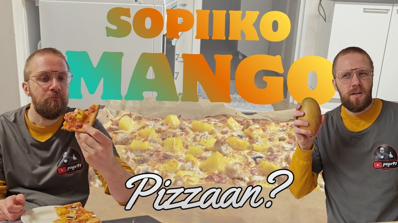 Sopiiko Mango pizzaan?
