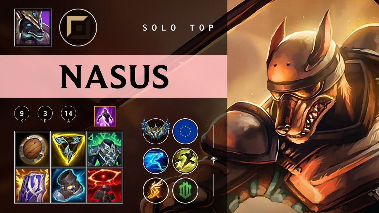 Nasus Top vs Kennen - EUW Challenger Patch 26.01