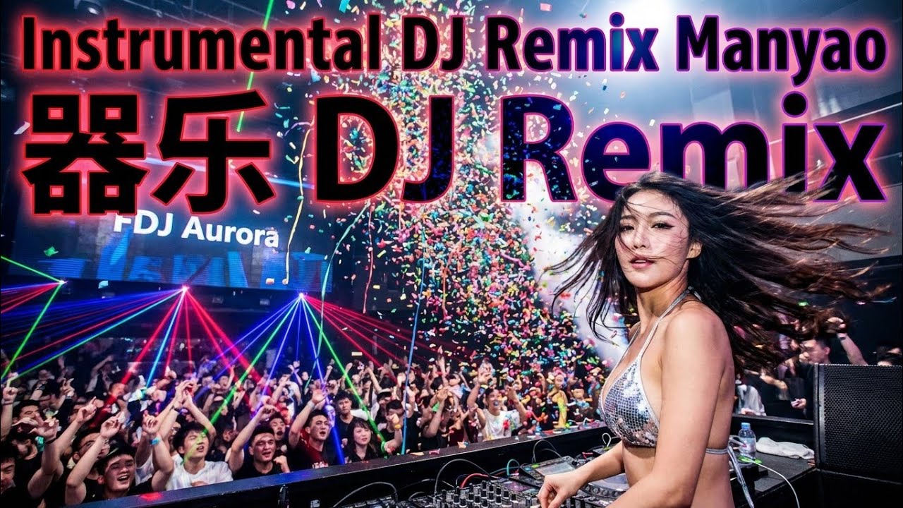 DJ Manyao Instrumental 2026. 中文电音 Nonstop Party Mix. Bass Boosted Night Drive EDM.