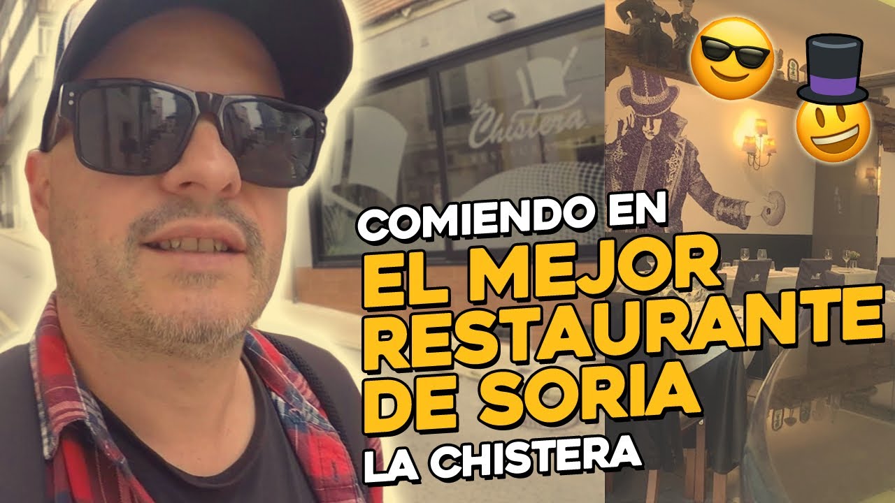 Comiendo TORREZNOS Y CORDERO en el restaurante LA CHISTERA de SORIA