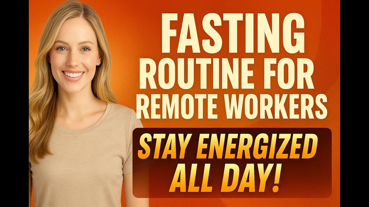 Work-From-Home Without Burnout: Boost Focus with a Fasting + Time-Block Routine