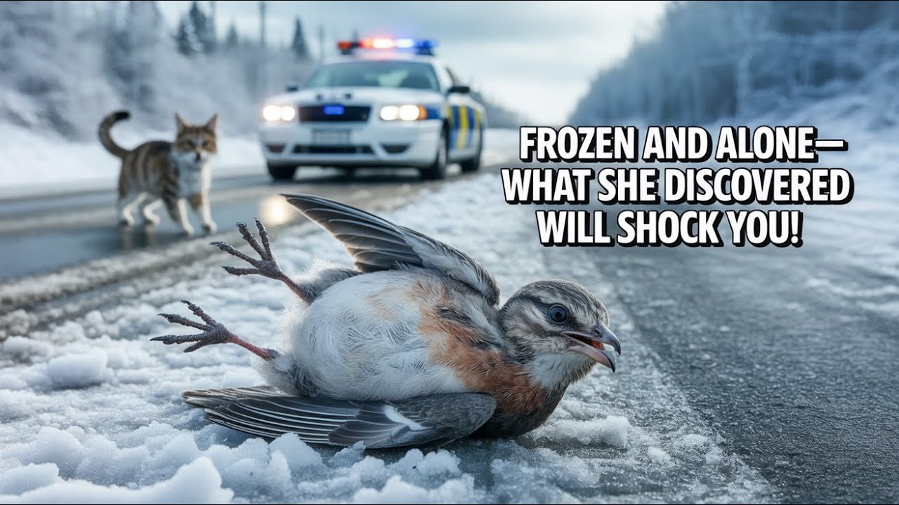 Amazing Rescue of a Frozen Creature at -71°C Reveals a Surprising Miracle Right Outside Her Door!
