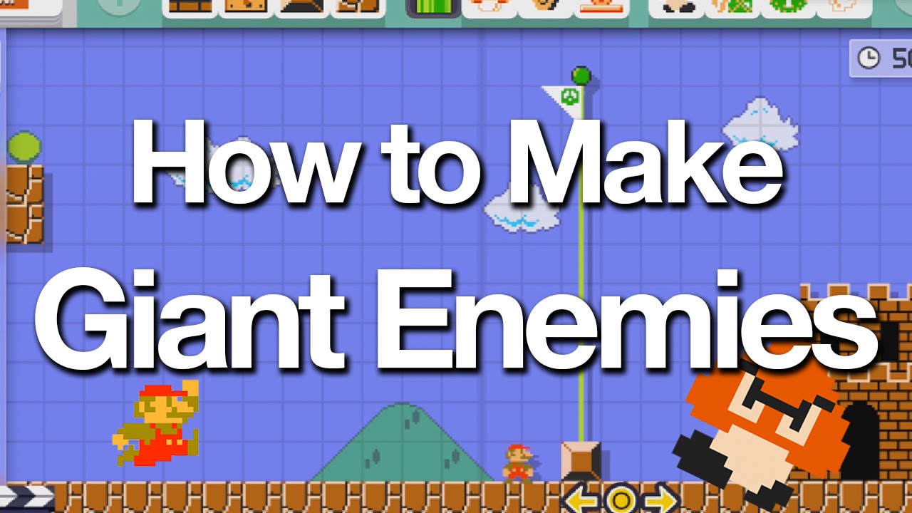 How to make Giant Enemies SMM [Hrechkaness]