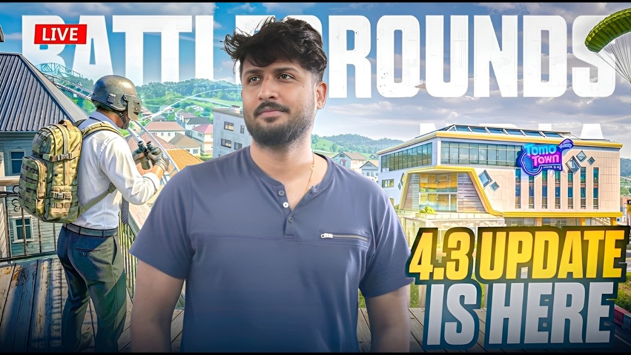BGMI NEW UPDATE 4.3 😍| BGMI LIVE KANNADA | KANNADA BGMI LIVE |  ⁨@DoveRajLive @SMRGAMING