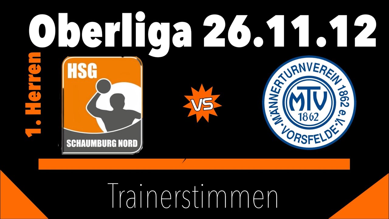 Trainerstimmen: 1. Herren vs. MTV Vorsfelde