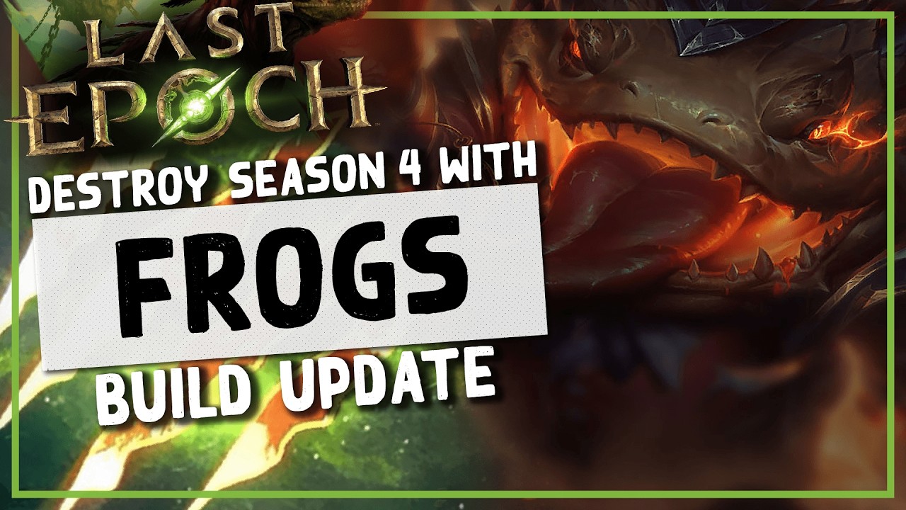 LE | The Best Minion Build I've Ever Played: Frogmaster - Season 4 Chorus of the Anurok Build Update