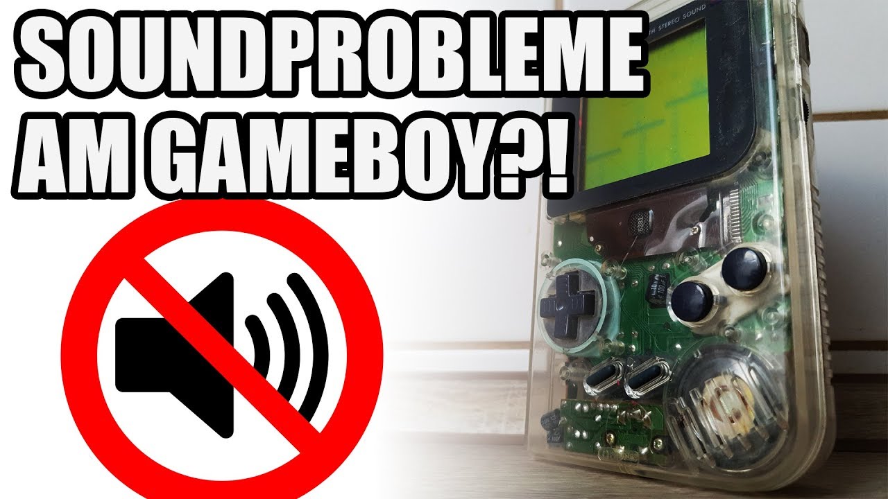 Gameboy ohne Ton? Lautsprecher wechseln! - Schnell repariert #2