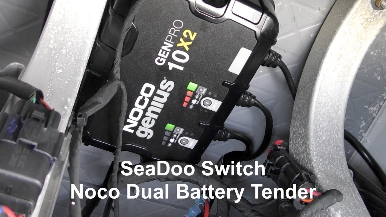 Зарядное устройство/контейнер для аккумуляторов SeaDoo Switch Noco