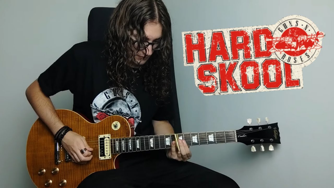 HARD SKOOL - GUNS N’ ROSES | Guitar Cover by Mateus Costa